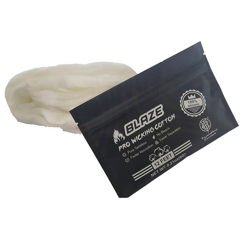 Blaze Pro Wicking Cotton OEM/ODM Acceptable| ThunderHead Creations Blaze Pro Wicking Cotton OEM/ODM Acceptable| ThunderHead Creations
