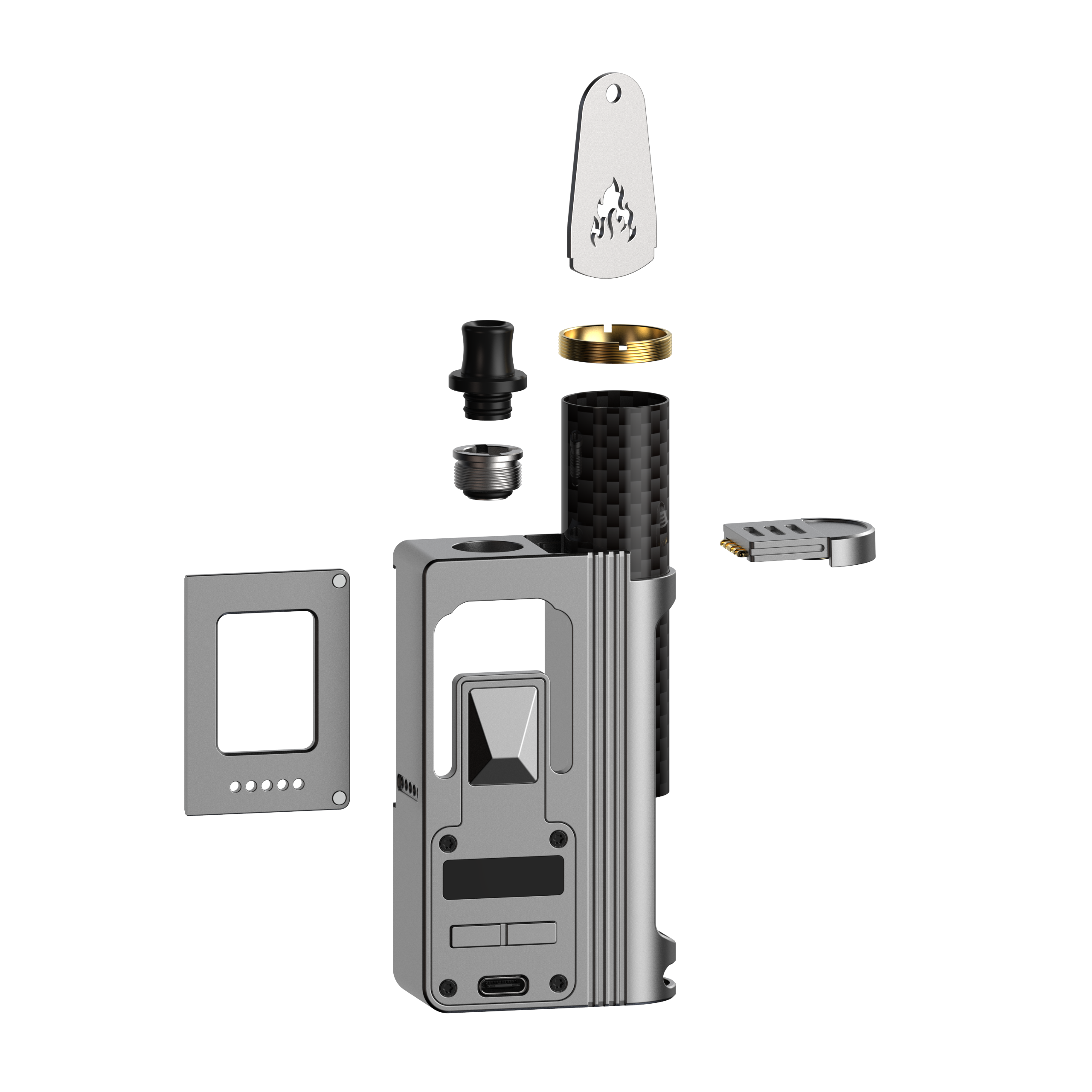 Blaze AIO 88W Boro Mod | طراحی توسط مایک ویپس