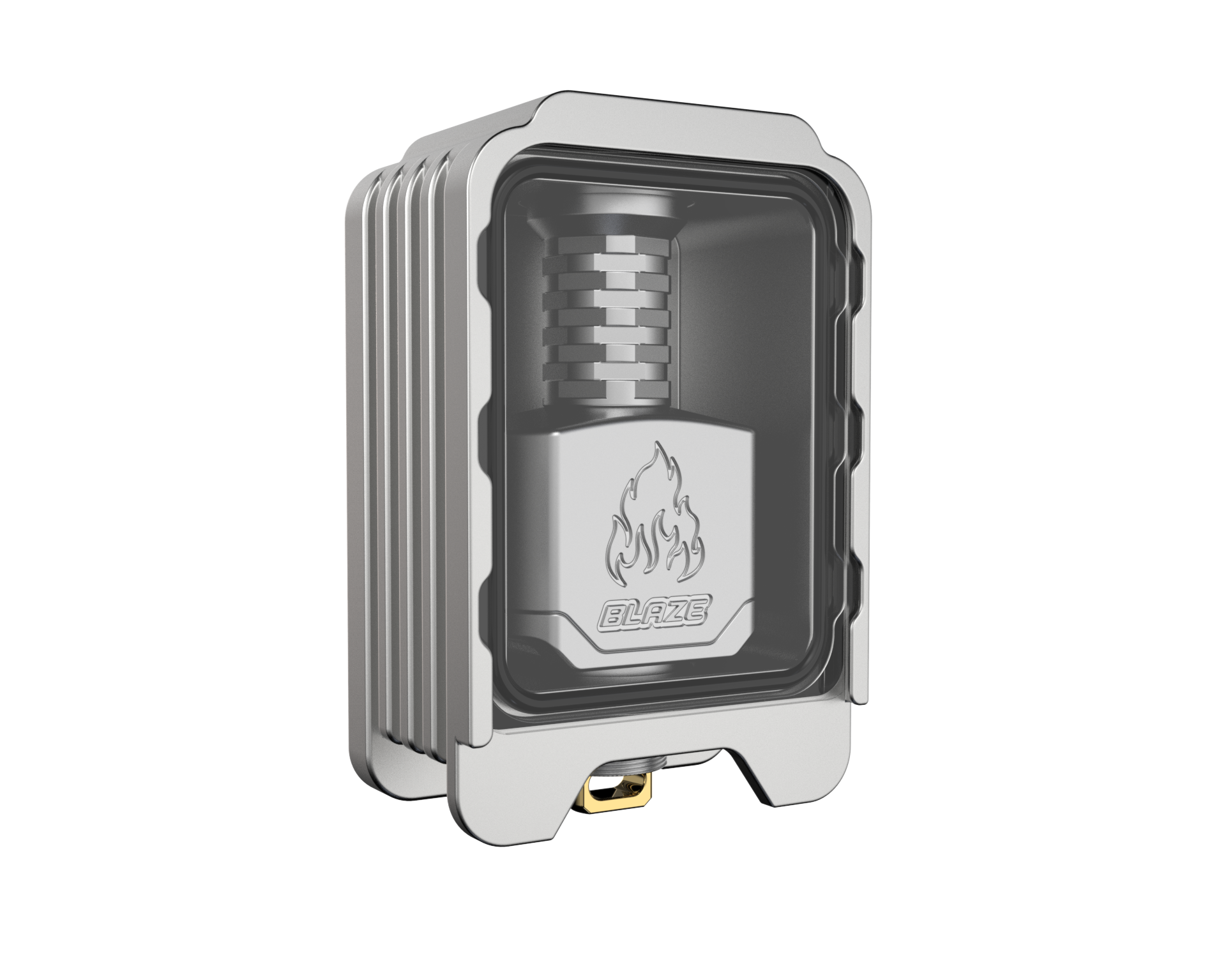 Blaze Bridge with Sliding Tank - Single Glass | Design By Mike