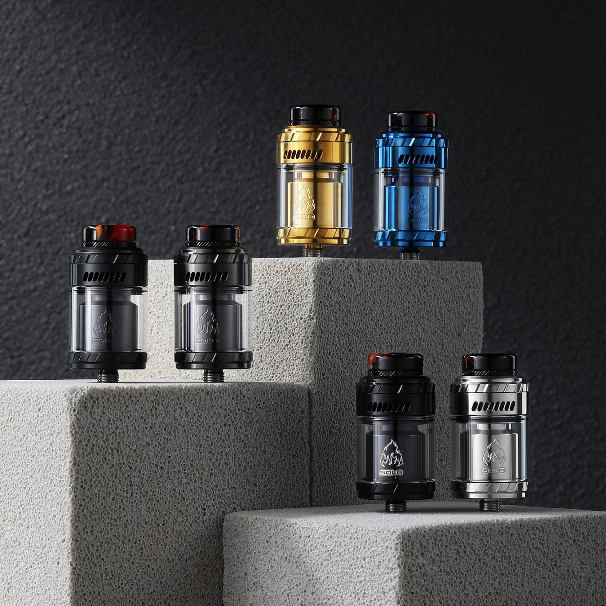 Blaze Solo RTA 25mm | Design By Mike Vapes