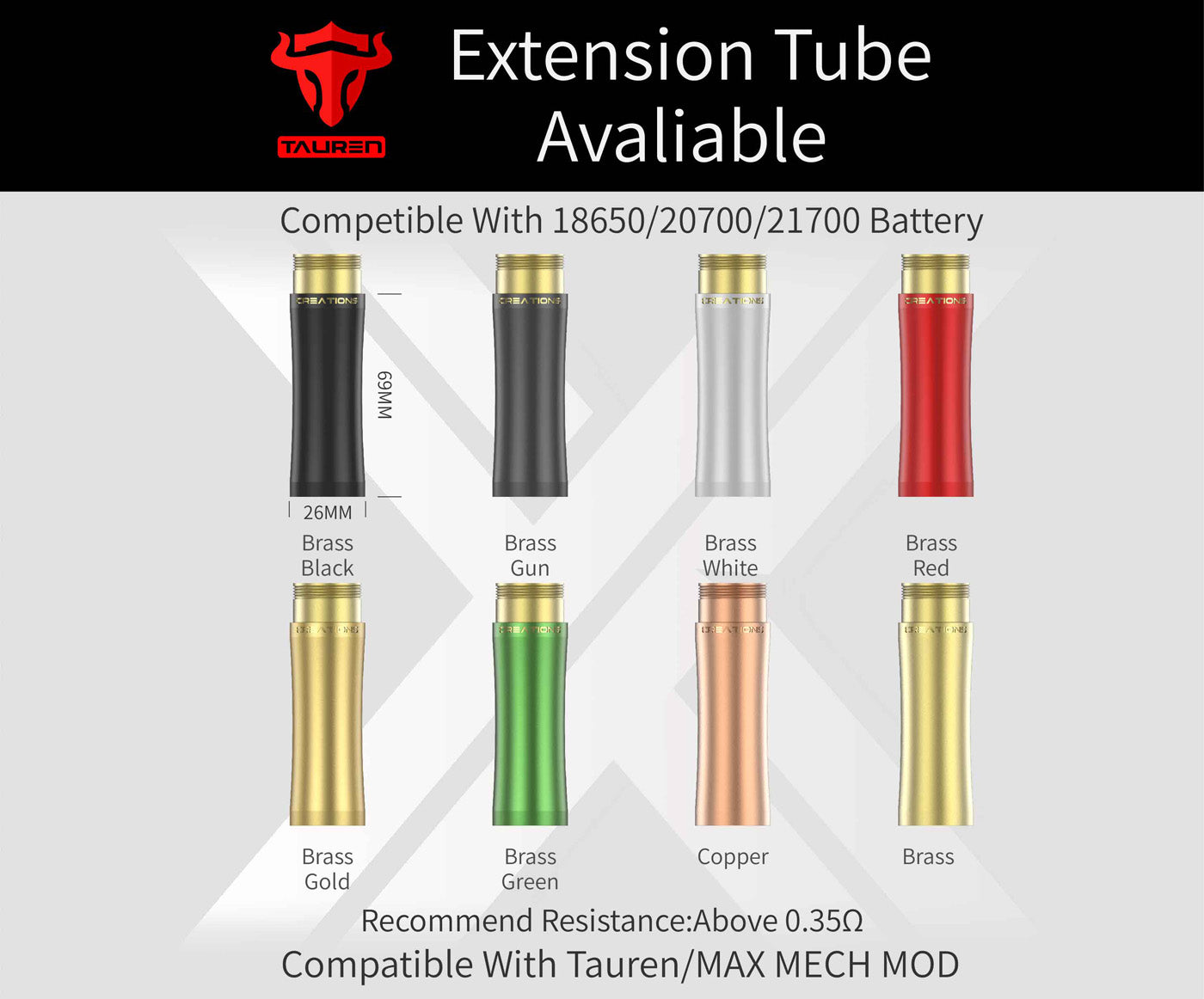 Tubo de extensión
