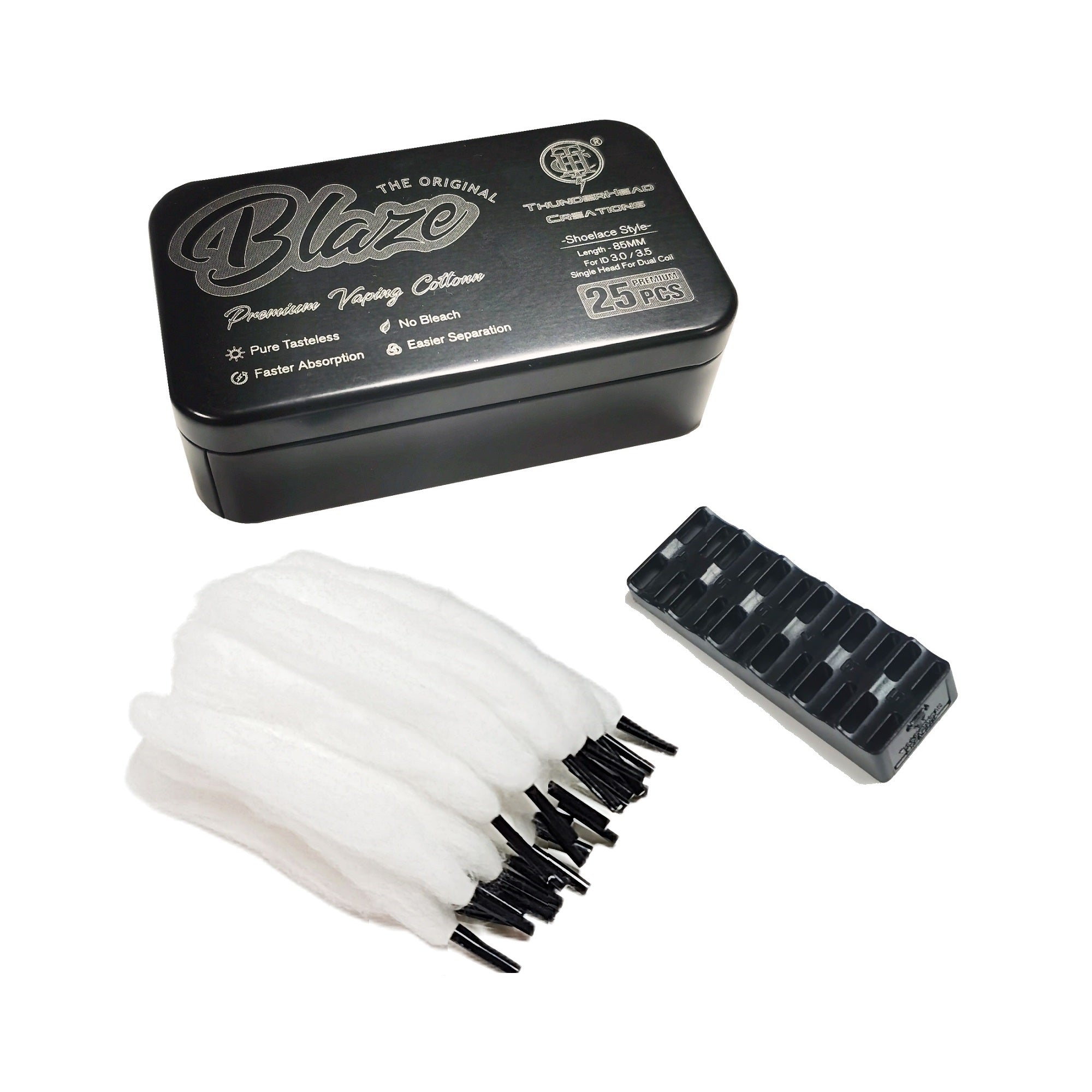 Blaze Shoelaces Cotton - Single Head